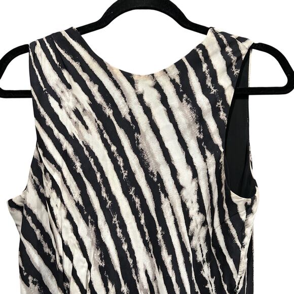 Haute Hippie Dress Medium Sleeveless Animal Print Studded Asymmetrical - Picture 3 of 12